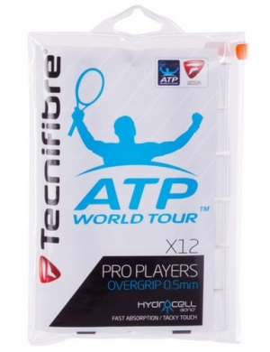 Tecnifibre ATP Pro Players Overgrip 12pk - White 
